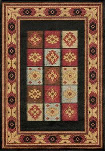 Name:Northwood Black - Lt. Gold ND-02 Rug, Item id:7510_ND-02_Black_Lt_Gold.jpg (Medium Image)