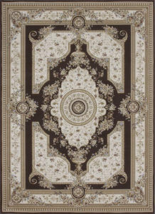 Name:Welbourne WL-01 HM Coffee / Ivory Rug, Item id:7510_WELBWL-01CFIV (Medium Image)