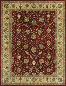 Name:Yorkshire YK-04 HM Red / Lt. Gold Rug, Item id:7510_YORKYK-04RELD (Medium Image)