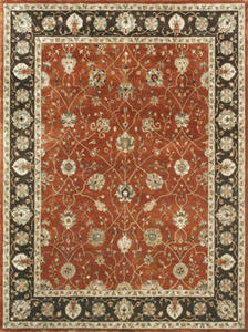 Name:Yorkshire YK-04 HM Rust / Expresso Rug, Item id:7510_YORKYK-04RUEX (Medium Image)
