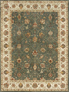 Name:Yorkshire YK-04 HM Steel / Ivory Rug, Item id:7510_YORKYK-04STIV (Medium Image)