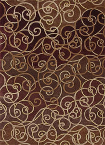 Name:Zara ZA-02 HM Berry / Mocha Rug, Item id:7510_ZARAZA-02BYMC (Medium Image)