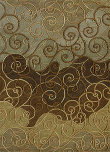 Name:Zara ZA-02 HM Sage / Brown Rug, Item id:7510_ZARAZA-02SGBR (Medium Image)