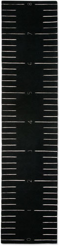 Name:Gandia Blasco Contemporary Metro Rug Black Rug, Item id:7610_metrorugblack (Medium Image)