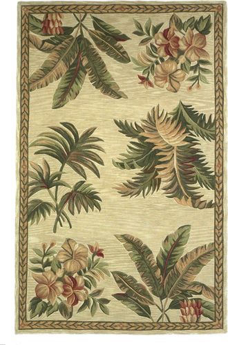 Kas Rugs Sparta 3133 Ivory Floral Rug Product Image