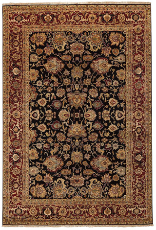 Name:Bella Reserve-Mahal 1090_450 Hand Knotted Rug, Item id:8510_1090_450 (Medium Image)