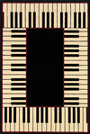 Name:Piano Keys Rug, Item id:Andy-Warhol-Signature-92K-Piano-Keys (Thumbnail Image)