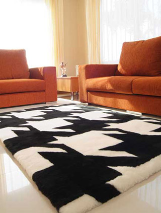 Name:Boca Black and White Rug, Item id:25_MROSWVer (Medium Image)