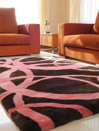Name:Crossed Paths Pink Rug, Item id:25_MROSWTrav (Medium Image)