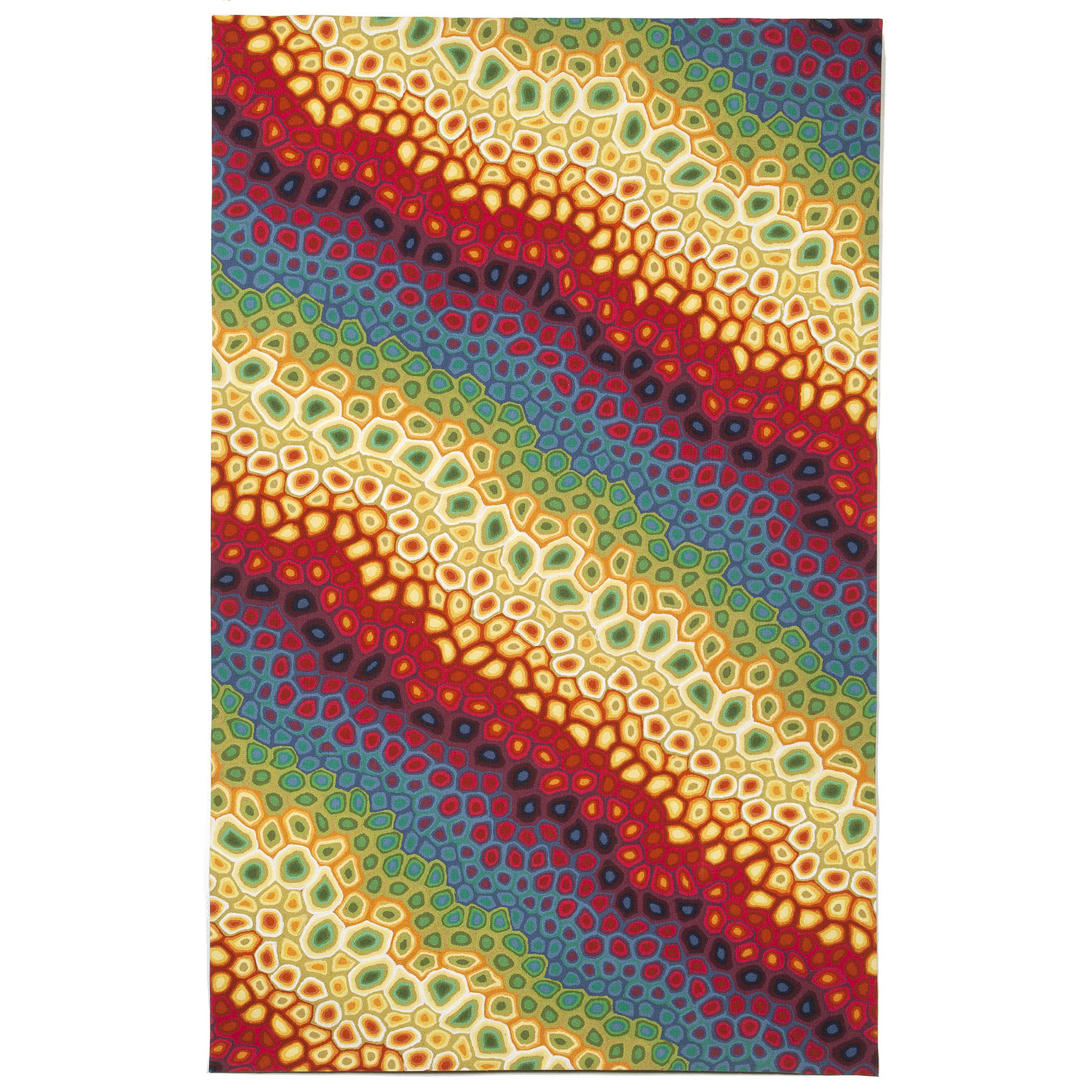 Liora Manne Visions IV  Rug-Abstract, Pop Swirl Multi  Product Image