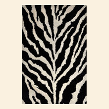 Zebra Stripes 2' x 3' Rug