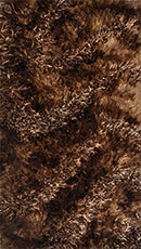 Shimmering Brown Shag 2' x 3' Rug Thumbnail Image