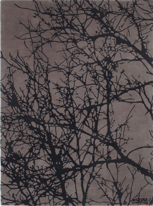 Name:Vision Mauve & Black Rug, Item id:clrgl_6.06-x-8.09 (Medium Image)