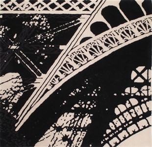 Name:Eiffel Black & White 7' x 7' Rug, Item id:clrgl_7.00-x-7-2 (Medium Image)