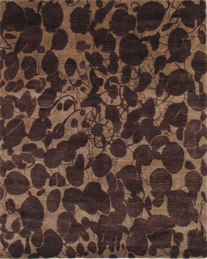 Name:Leaves Brown & Camel 8' x 10' Rug, Item id:clrgl_7.10-x-9 (Medium Image)