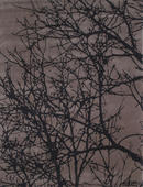 Vision Mauve & Black Rug