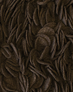 Enoki Chocolate Felt Shag Rug Thumbnail Image