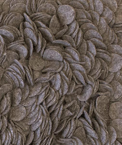 Name:Enoki Gray Felt Shag Rug, Item id:fltd_enoki-gray (Medium Image)