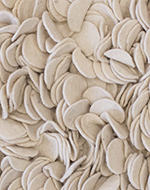 Enoki Ivory Felt Shag Rug Thumbnail Image
