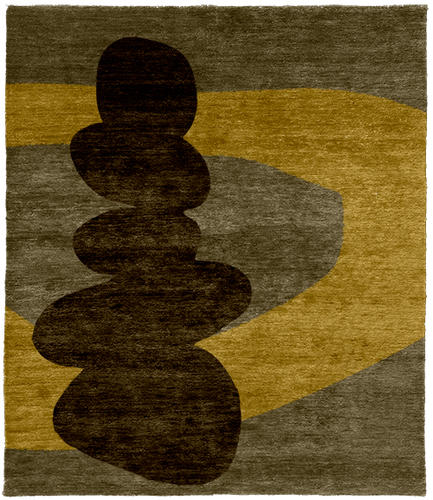 Hastinapur A Wool Hand Knotted Tibetan Rug Product Image