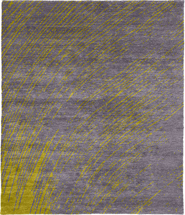 Suzani A Wool Hand Knotted Tibetan Rug Product Image
