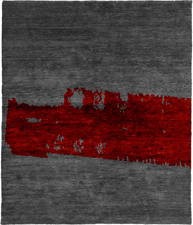 City Dynamics Wool Hand Knotted Tibetan Rug Product Image