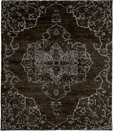 Permian B Wool Hand Knotted Tibetan Rug Product Image