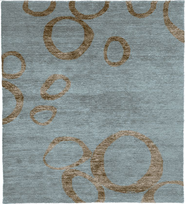 Collective D Wool Hand Knotted Tibetan Rug Product Image