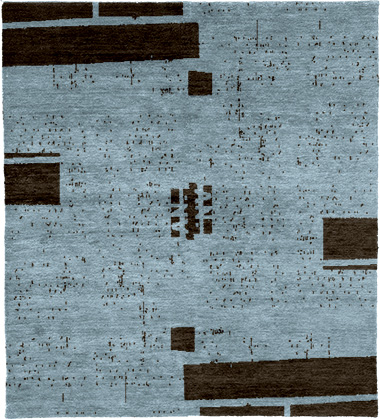 Into B Wool Hand Knotted Tibetan Rug Product Image