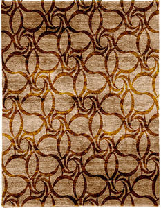 Ganaur Hand Knotted Tibetan Rug Thumbnail Image