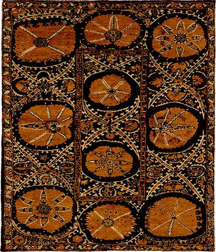 Transdim H Wool Hand Knotted Tibetan Rug Product Image