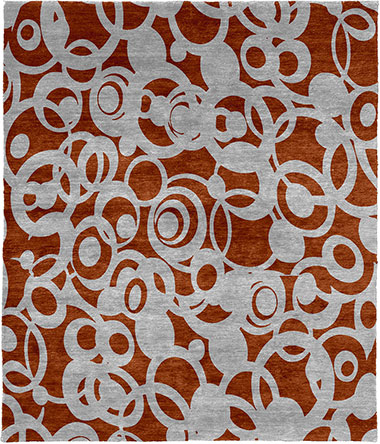 Adelicia A Wool Hand Knotted Tibetan Rug Product Image