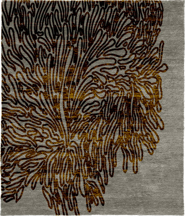 Antilope Silk Wool Hand Knotted Tibetan Rug Product Image