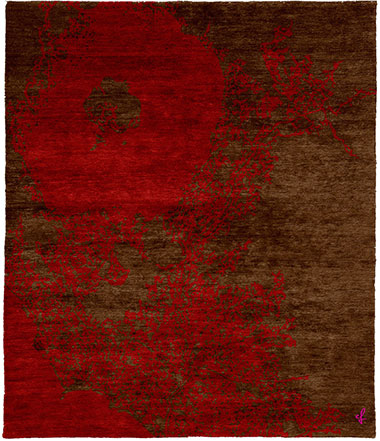 Behshahr A Wool Hand Knotted Tibetan Rug Product Image
