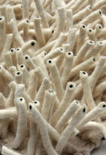 Name:Molto Bella Strands of Silver Shag Rug, Item id:glr_Molto_Bella_ivory_hd (Medium Image)