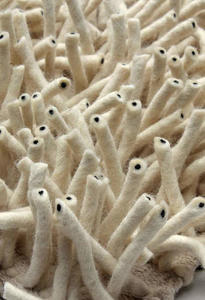 Molto Bella Strands of Silver Shag Rug Thumbnail Image