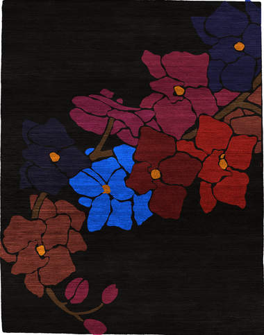 Name:Nisenan B Rug, Item id:glr_Tulips2 (Medium Image)