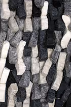 Dark Cobblestone Shag Rug Thumbnail Image