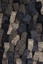 Clay Cobblestone Shag Rug Thumbnail Image