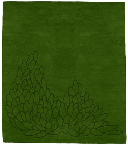 Name:Leaves Moss Rug, Item id:glr_leaf-06 (Medium Image)