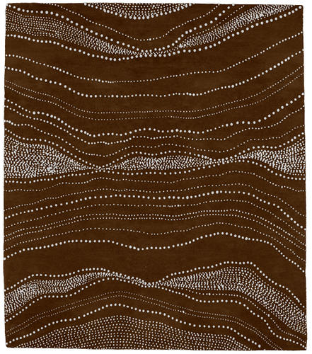 Point Art Brown Rug Product Image