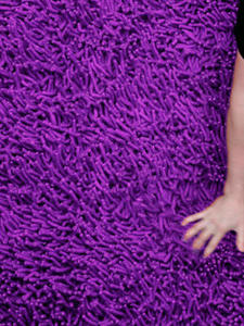 Primo Purple Shag Rug Thumbnail Image
