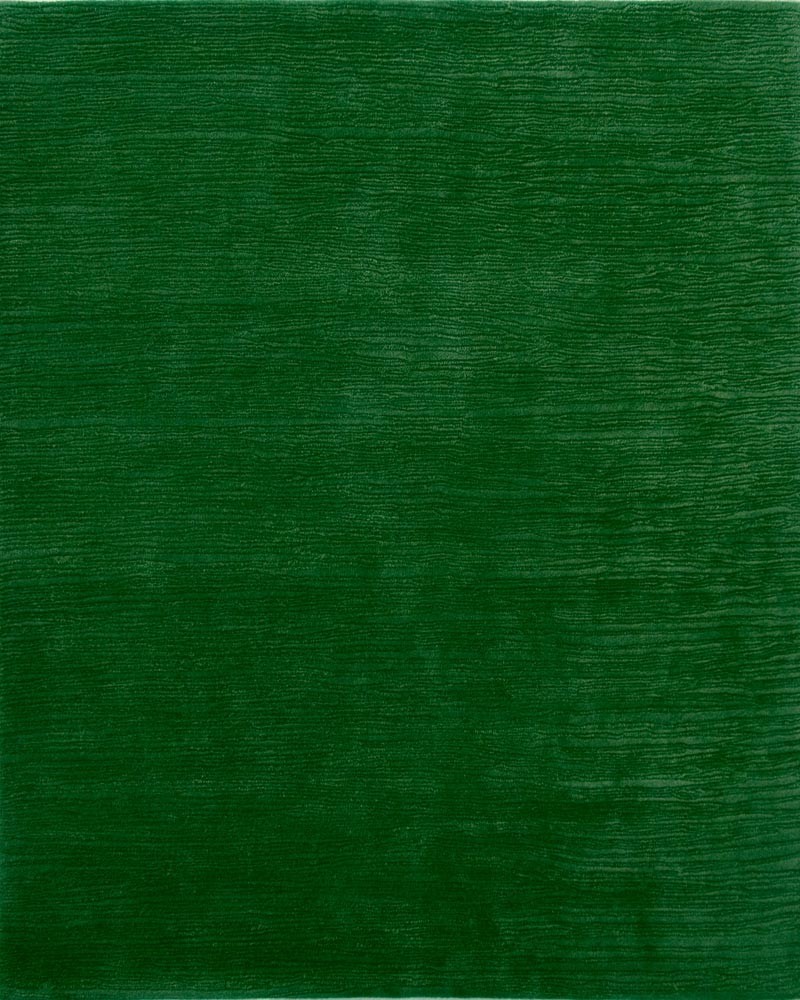 Solid Emerald Shore Wool Rug Product Image