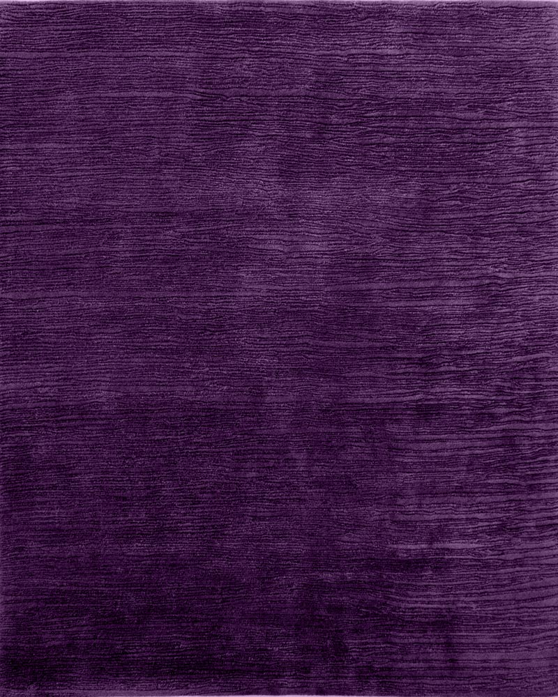 Solid Purple Rose Shore Wool Rug Product Image