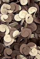 Coffee Swirls Shag Rug Thumbnail Image