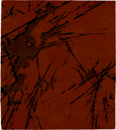 Violin Rust Signature Rug Product Image