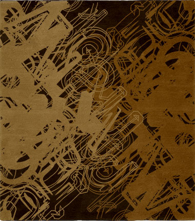 Words A Brown Signature Rug Product Image