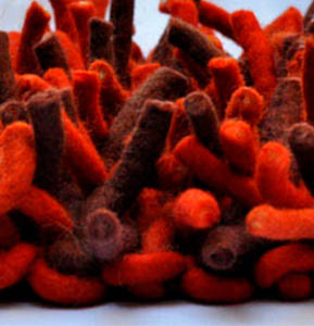 Primo Coral Multi Shag Rug Thumbnail Image
