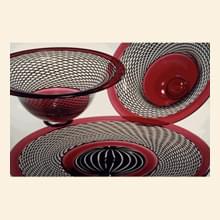 Ruby Lace Bowls and Plate