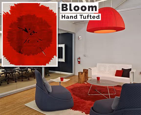 contemporary vinyl red modern sofa